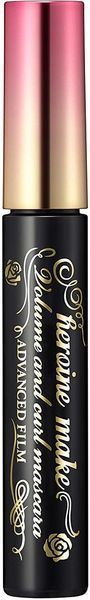 Heroine Make SP Volume & Curl Mascara, Advanced Film Стійка туш для вій об'єм і підкручування чорна, 6 г ISE6986 фото