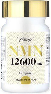 TIARE NMN 12600 з комплексом антиоксидантів, вітамінів, плаценти, фруктів і овочів для жінок, 60 капсул NMN12600 фото