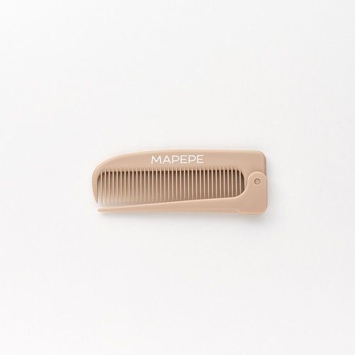 Shanti Mapepe Compact Pocket Comb Компактний кишеньковий гребінець, бежевий латте Shanti4408 фото