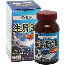 ITOH олія печінки глибоководної акули, сквален, Omega 3, DHA, EPA, 180 м'яких капсул на 30 днів ITOH6628 фото