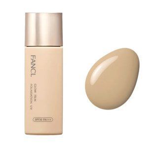 Fancl Glow Film Foundation UV SPF30 PA+++ Рідка тональна основа, сяйво шкіри, 14 середній бежевий, 30 мл Fancl5714 фото